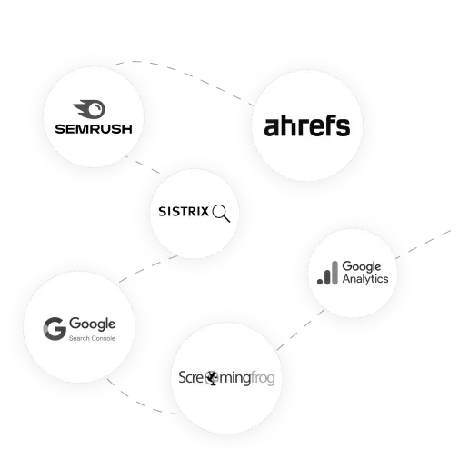 Herramientas SEO: Ahrefs, Semrush, GSC, GA4