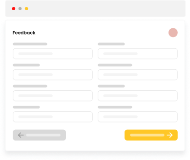 Feedback interface for quality assurance during development