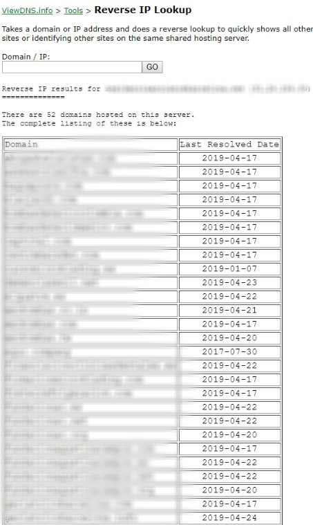 reserve ip lookup