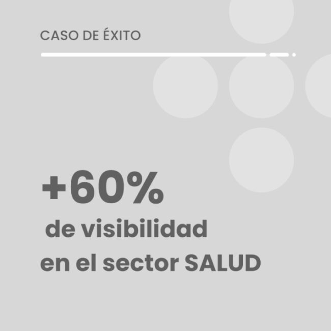 Caso de éxito SEO sector salud