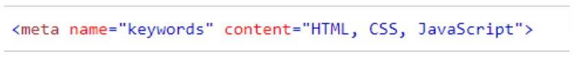 Meta Keywords