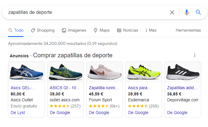 Google shopping