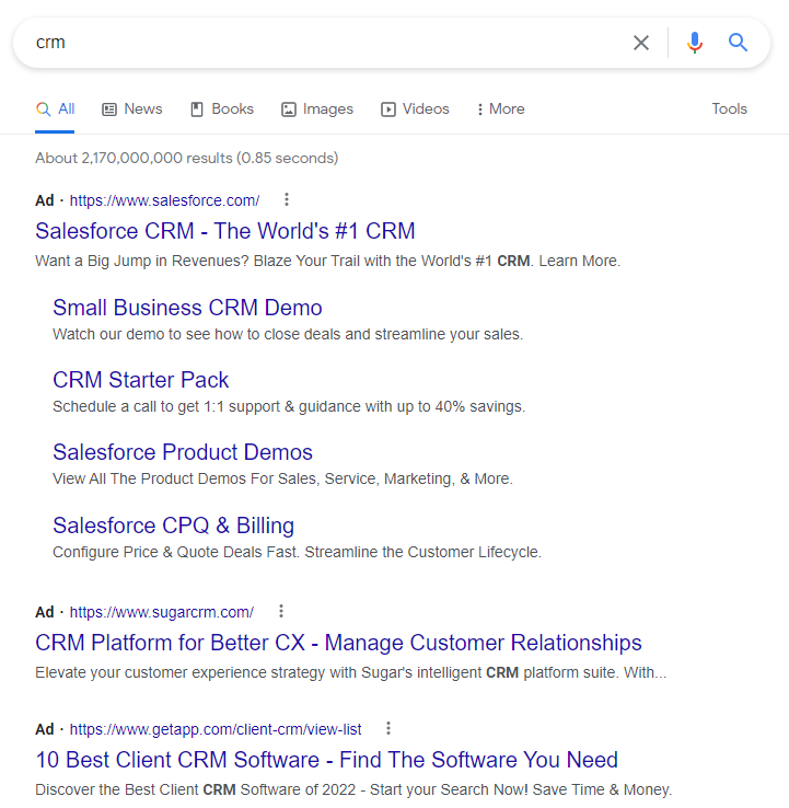 ppc google search ads