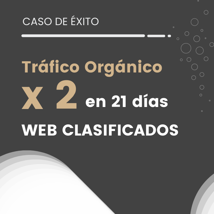 Caso de éxito en web de clasificados