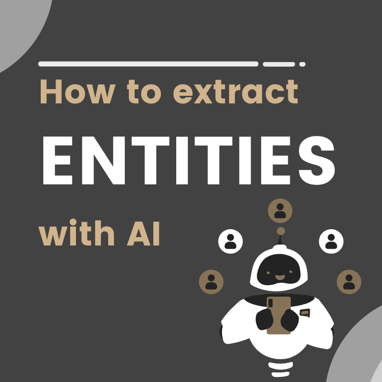 how to extract entities with ai