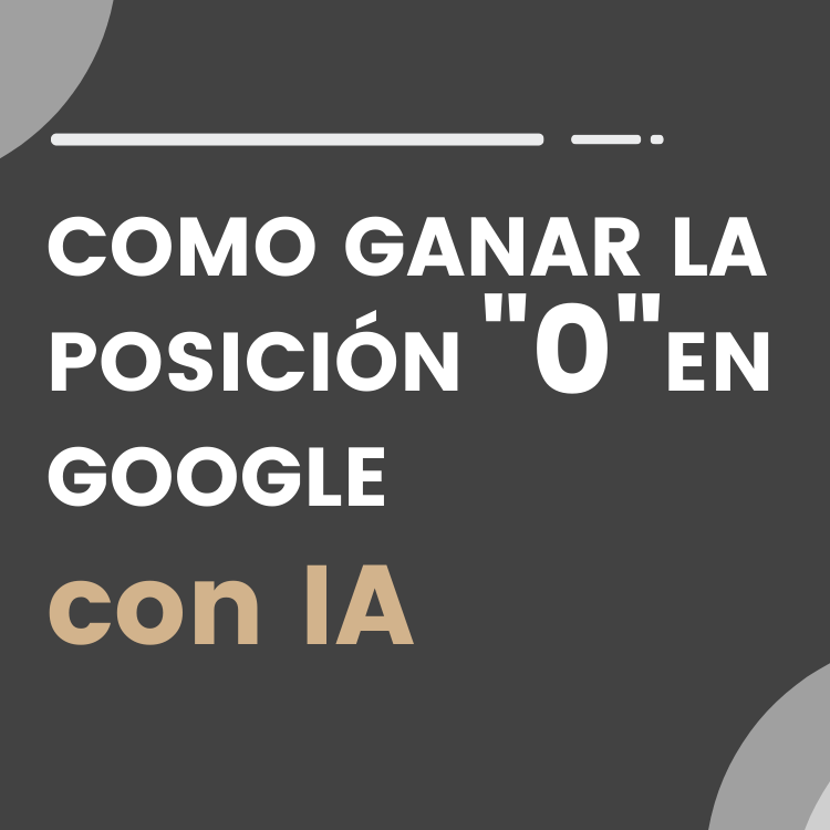 como ganar la posicion zero en google