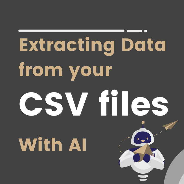 extracting data from csv files with ai