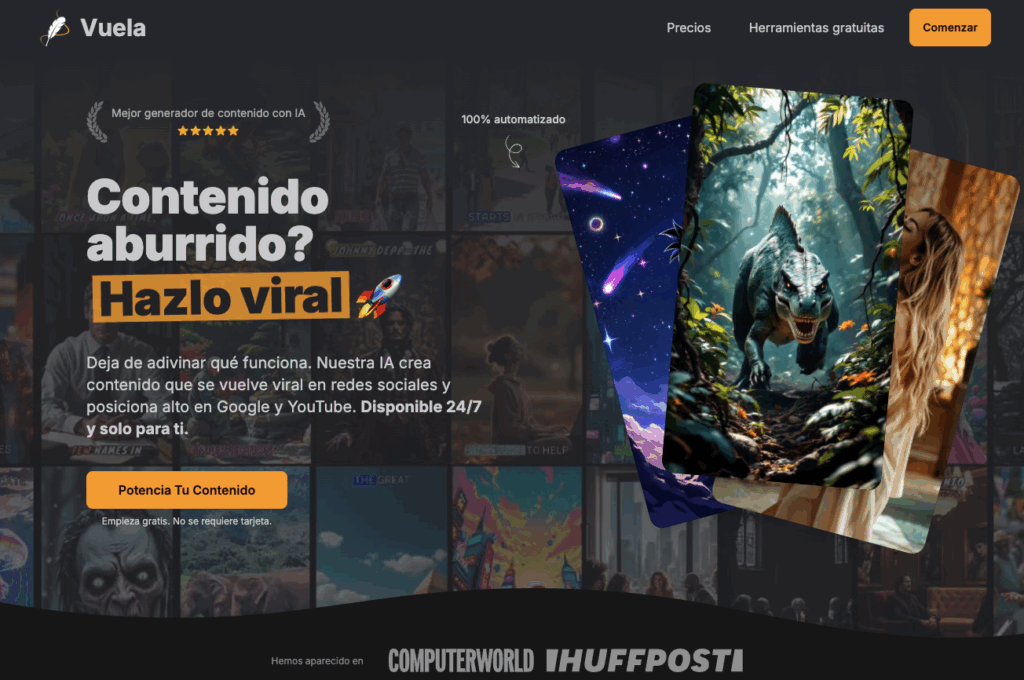 vuela ai contenido por ia de calidad