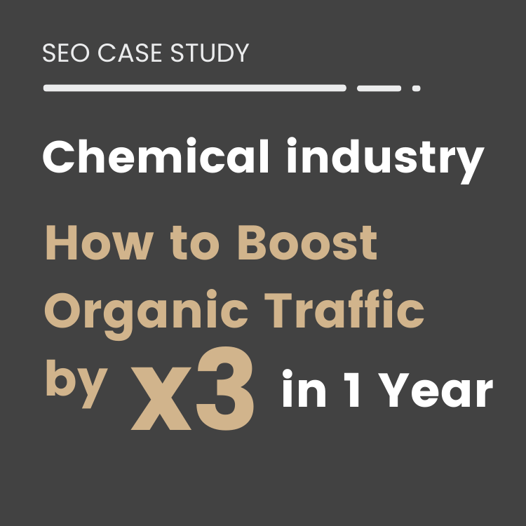 seo case study in chemical industry